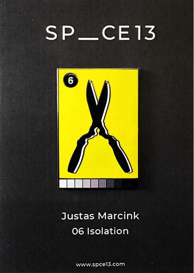 06 Isolation Enamel Pin