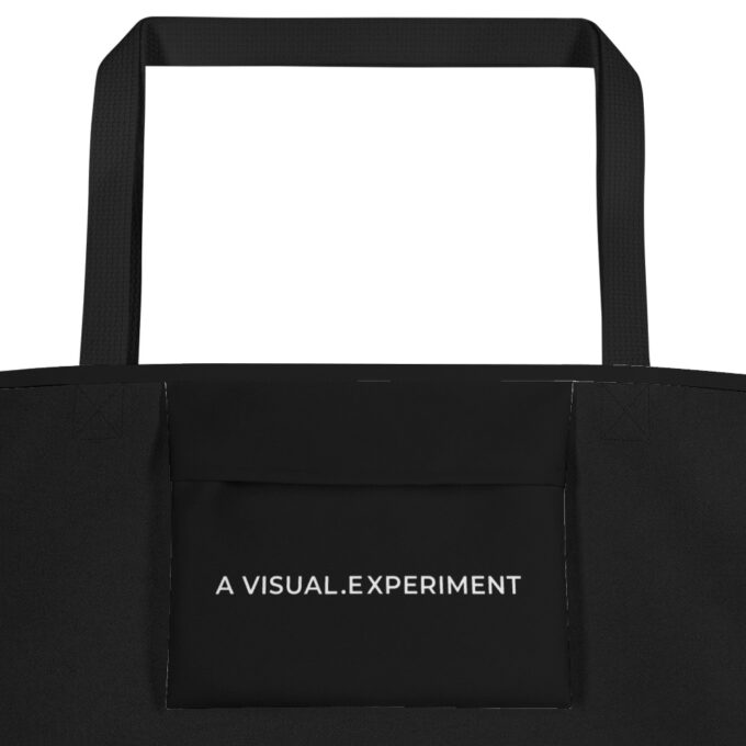 Large Tote Bag with printed inside pocket