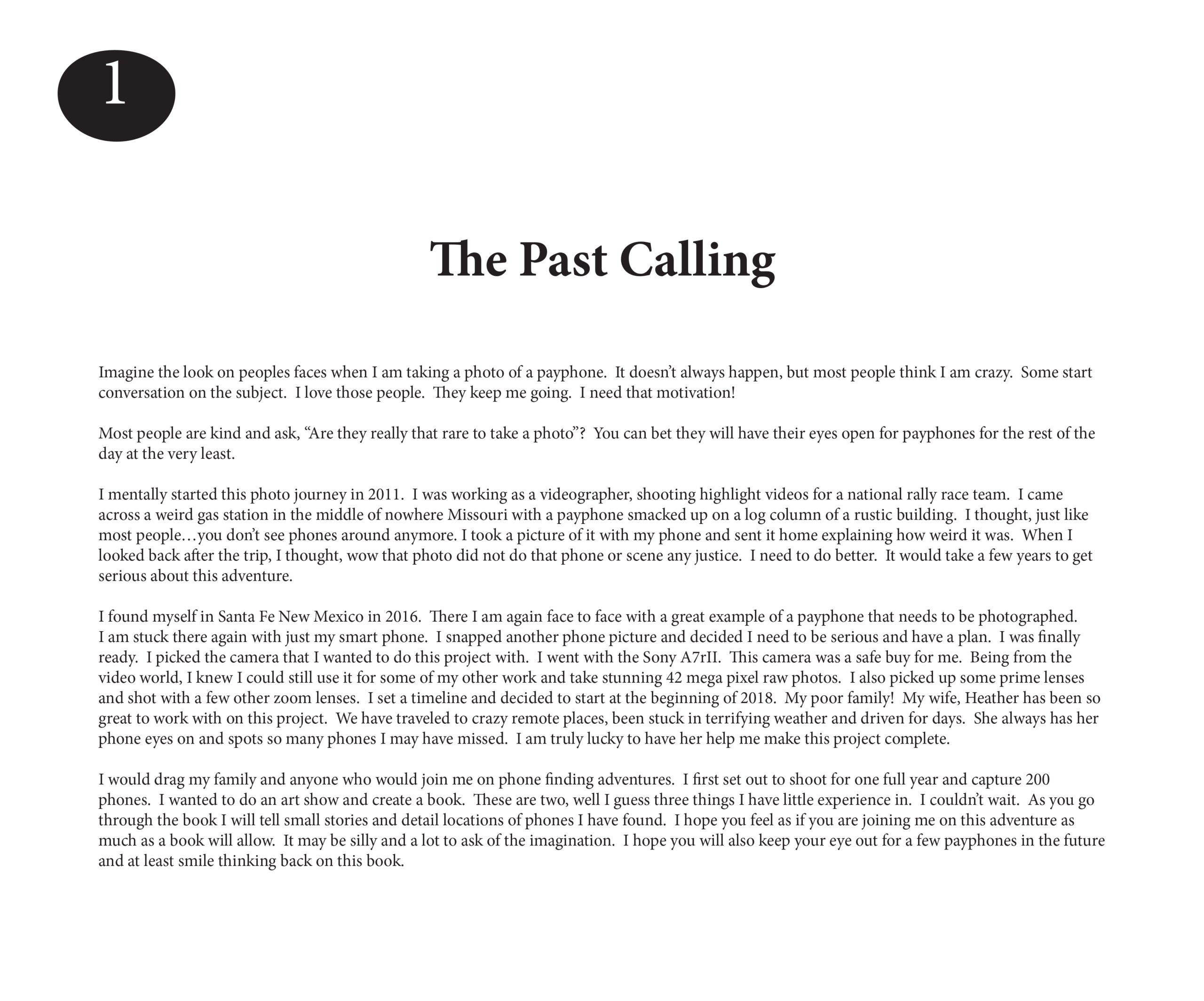 The Past Calling A Photographic Journey book #1 - Image 4